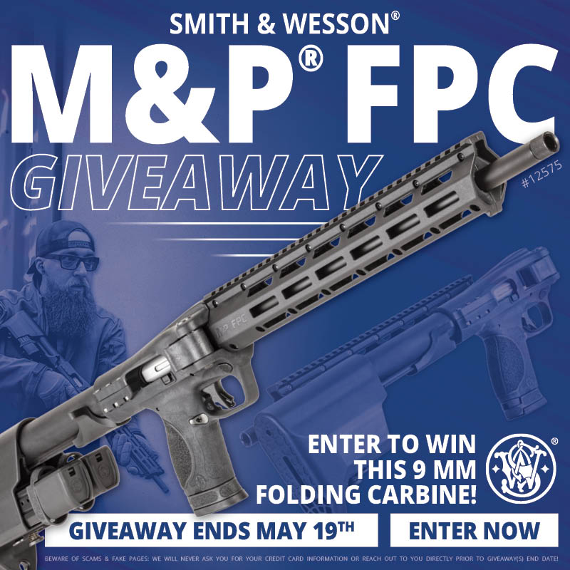 Smith & Wesson M&P FPC 9mm Carbine Giveaway