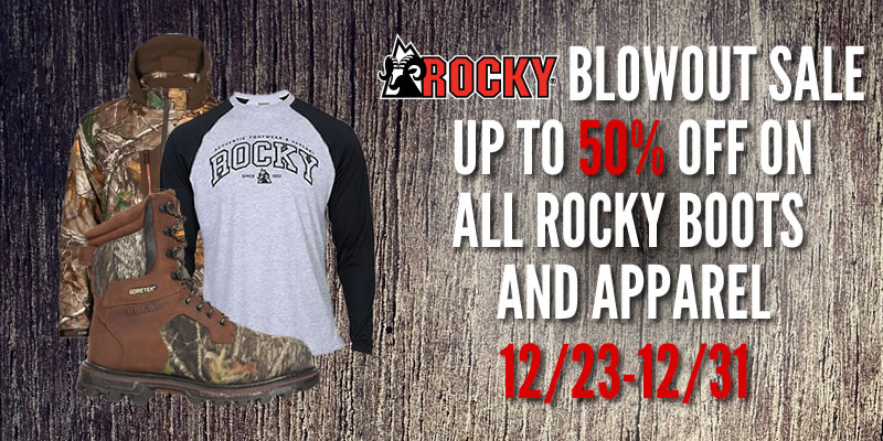 rocky boots and apparel blowout sale vance outdoors flyers merchandise blowout sale