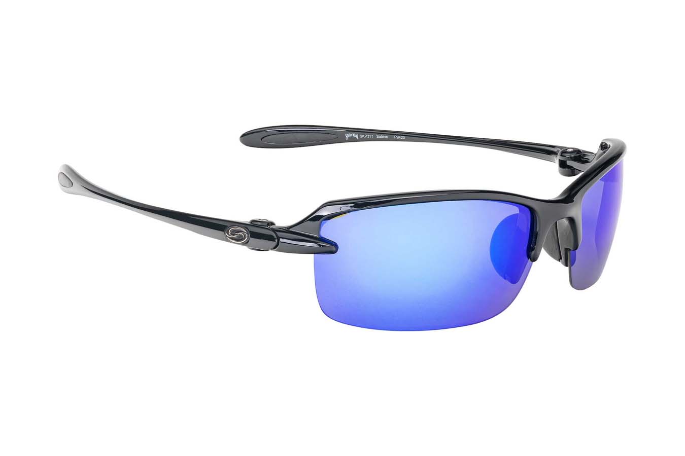 Strike King SK Plus Sabine Sunglasses (Shiny Black) | Vance Outdoors