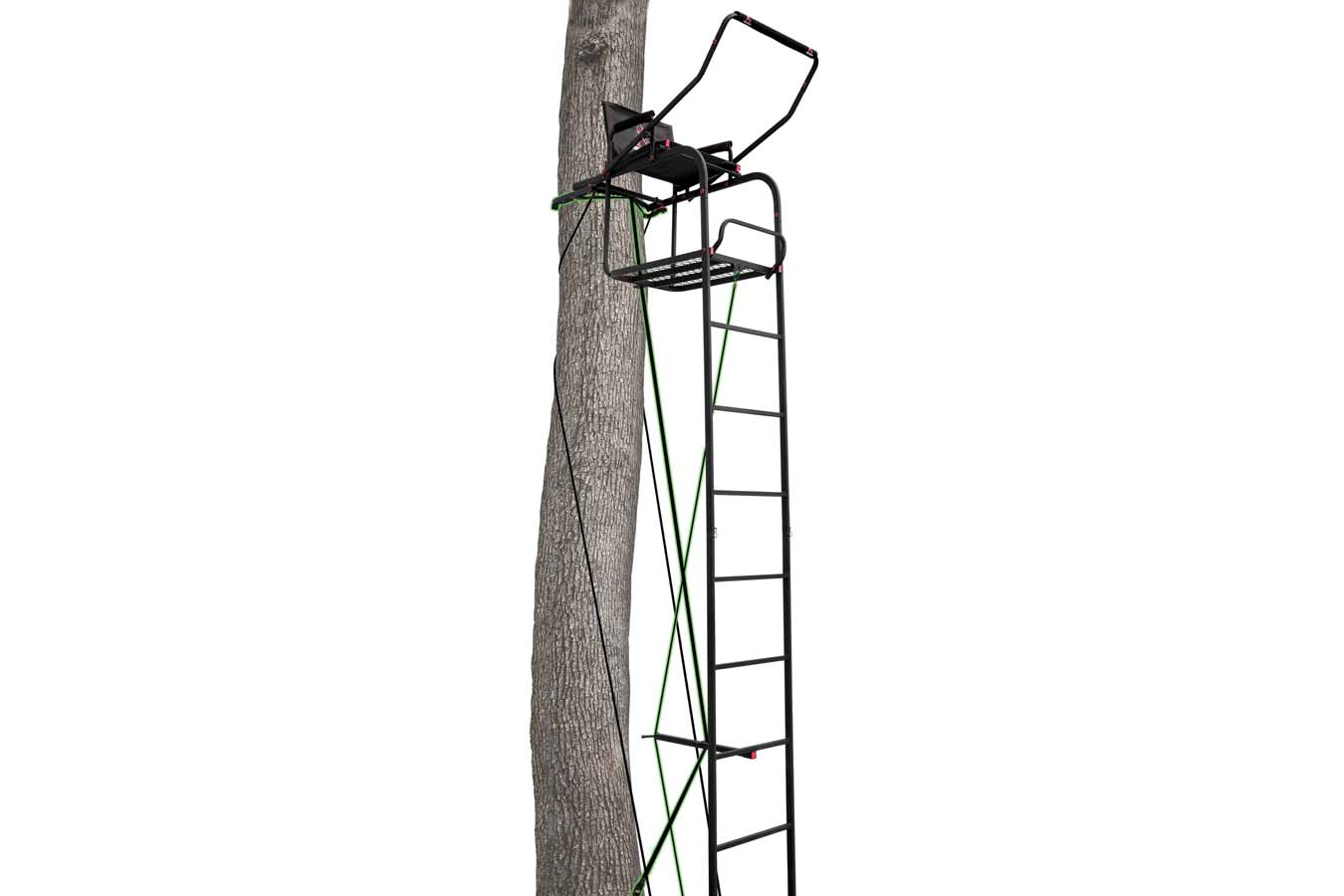 Primal Treestands The Single Vantage 17ft Deluxe Ladderstand Vance