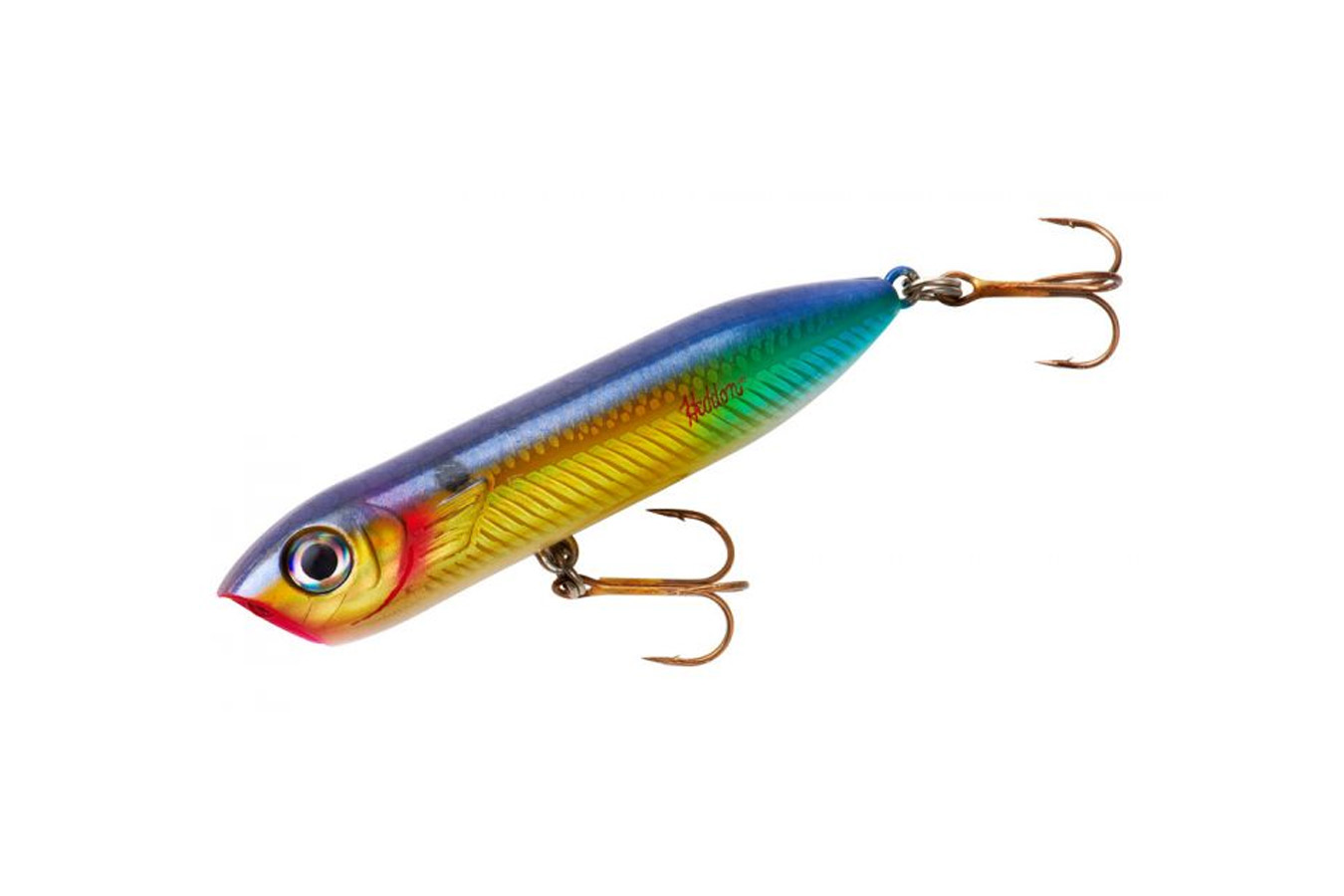 thumbnail image 2 of Heddon 5 Super Spook Topwater Bait – Wounded Shad Finish – X9256HBS – Original Packaging 2 of 6