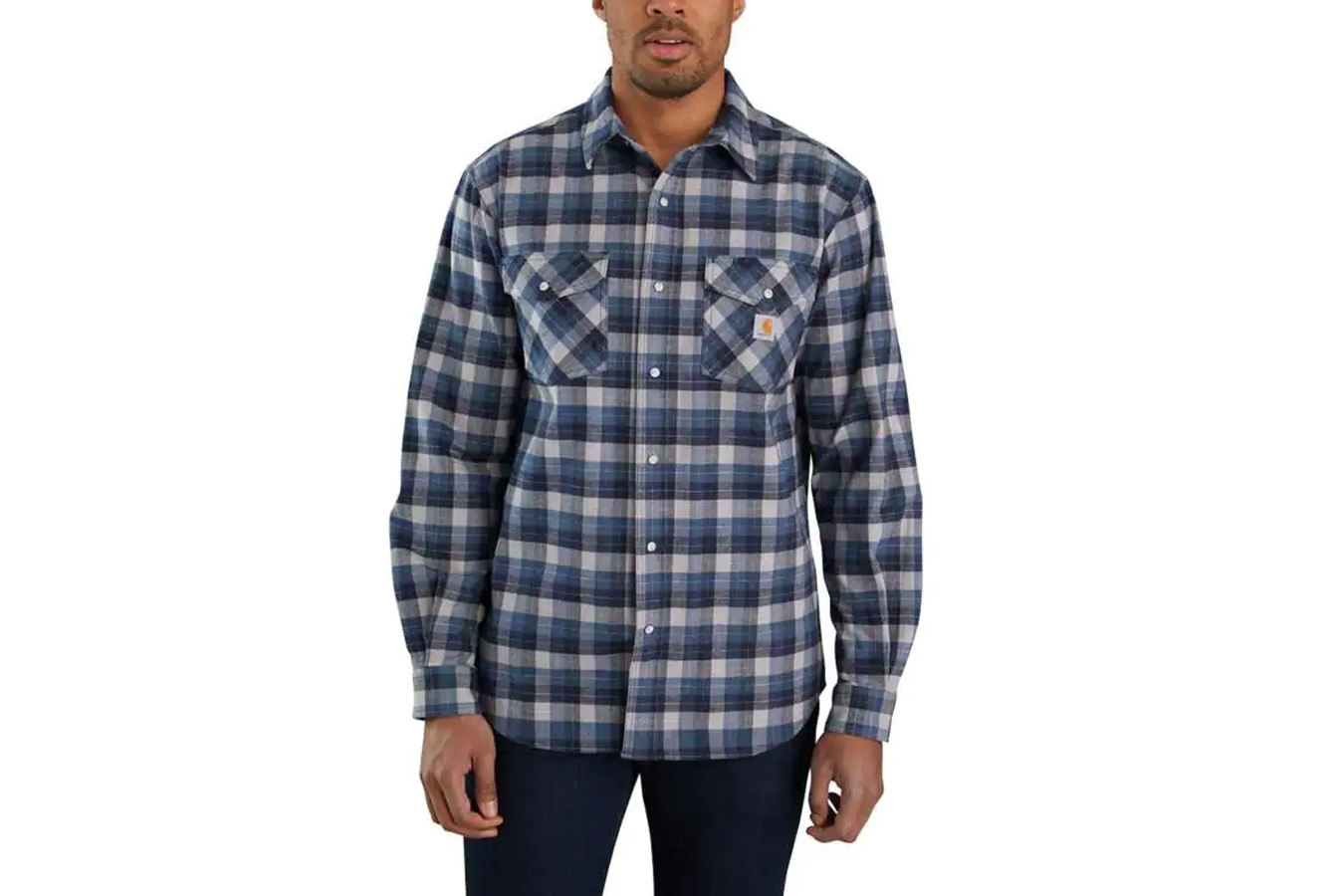 Carhartt Rugged Flex Relaxed Fit Flannel Long Sleeve Shirt | Vance Outdoors