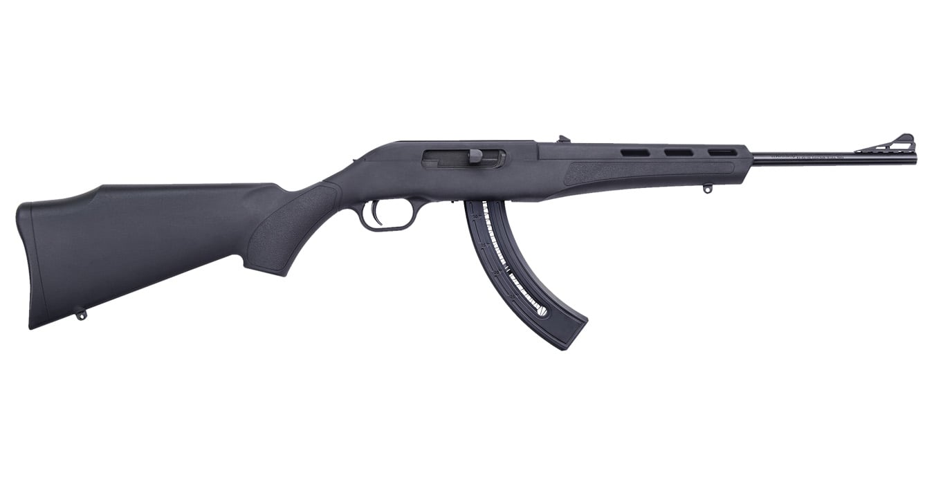 MOSSBERG BLAZE 22LR RIMFIRE RIFLE WITH BLACK SYNTHETIC STOCK