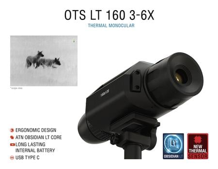 ATN  OTS LT 160, 3-6x Thermal Viewer