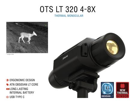 ATN  OTS LT 320, 4-8x Thermal Viewer
