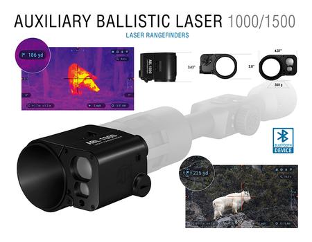 ATN ABL Smart Rangefinder, Laser range Finder 1000 m w/ Bluetooth