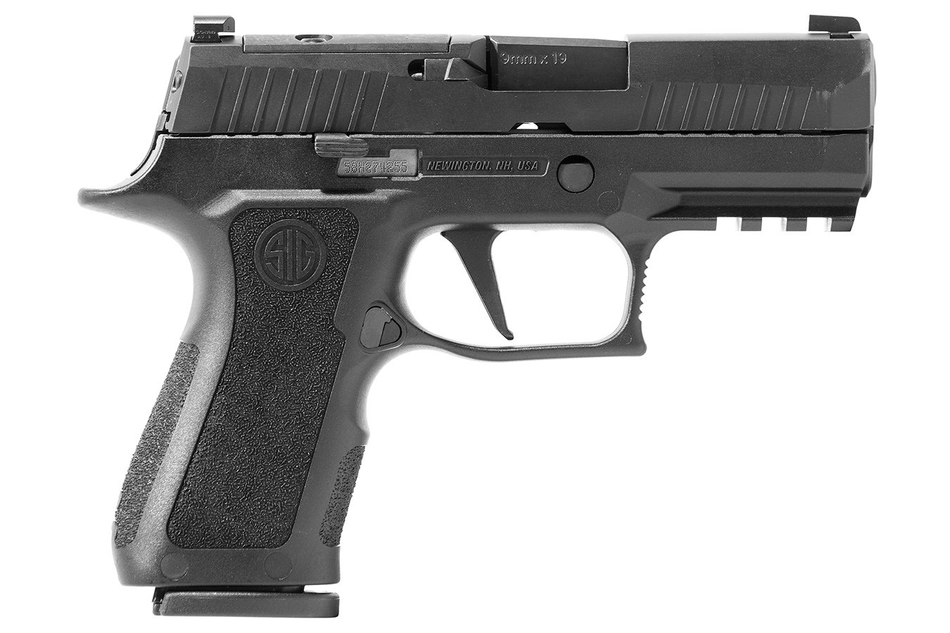 SIG SAUER P320 9MM OPTICS READY PISTOL WITH NIGHT SIGHTS AND THREE 15-ROUND MAGAZINES (LE