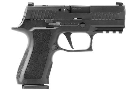 P320 9MM OPTICS READY PISTOL WITH NIGHT SIGHTS AND THREE 15-ROUND MAGAZINES (LE