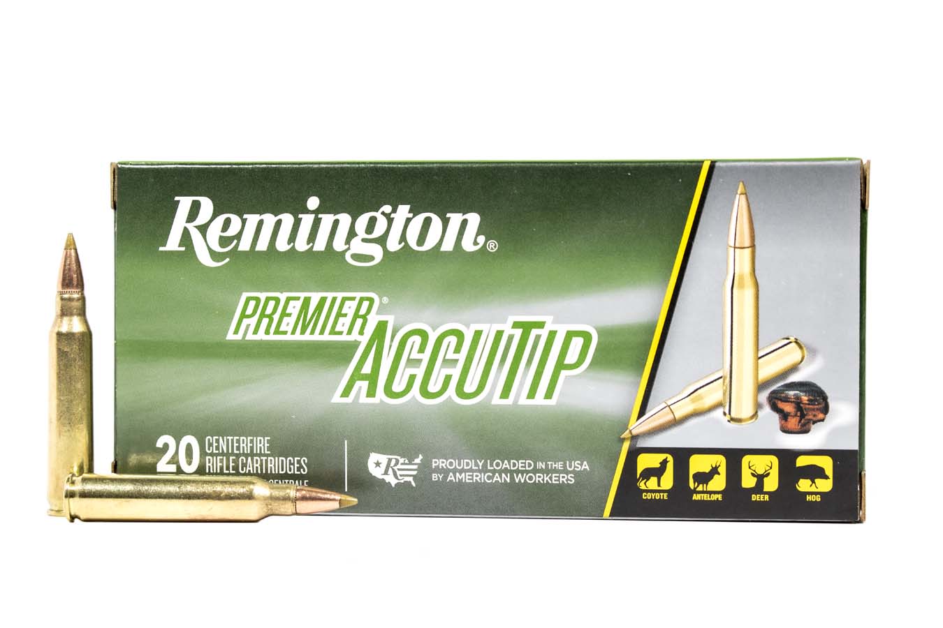 REMINGTON 223 55 GR ACCUTIP-V PREMIER 20/BOX