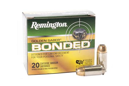 Remington 45 Auto 230 Gr BJHP Golden Saber Bonded 25/Box
