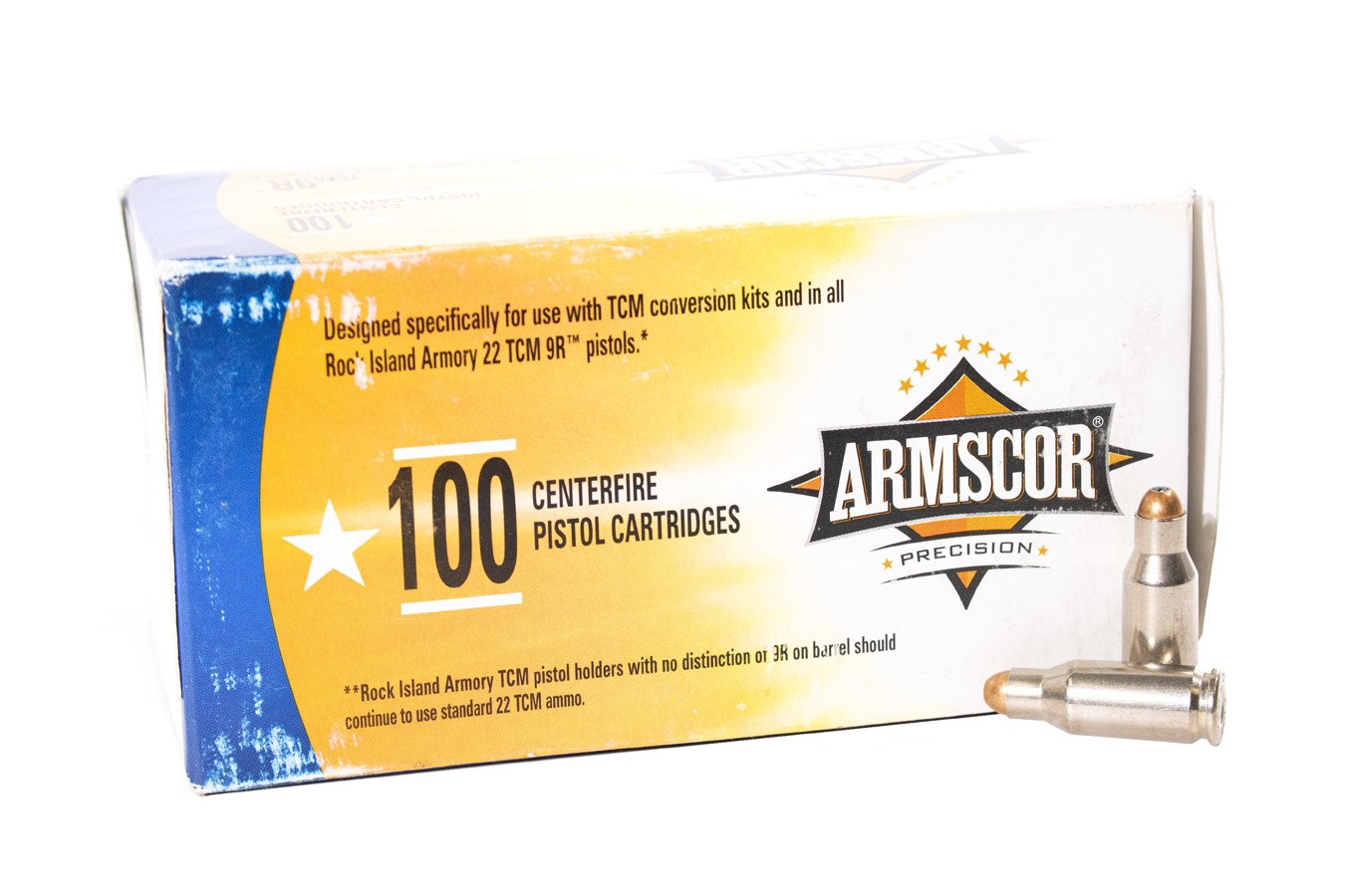 ARMSCOR 22 TCM VALU PACK 39 GRAIN JHP 100 CT BOX 