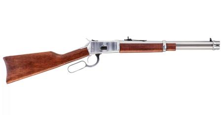 ROSSI R92 .45 Colt Lever-Action Rifle with Polish Stainless Steel Finish and Hardwood