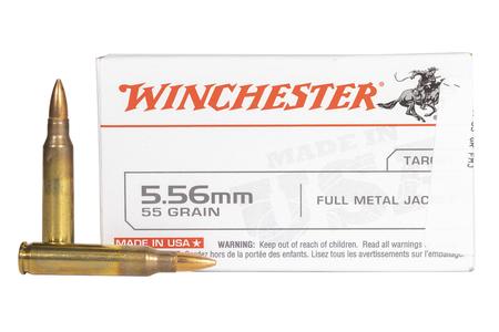 Winchester 5.56mm 55 gr FMJ USA Q3131 Trade Ammo 20/Box