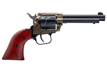 ROUGH RIDER 22 LR 9-SHOT REVOLVER WITH CASE HARDENED FINISH AND COCOBOLO GRIPS