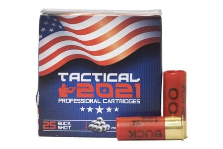 RIO 12 Gauge 2.75 in 9 Pellet 00 Buckshot Tactical 2021 25/Box