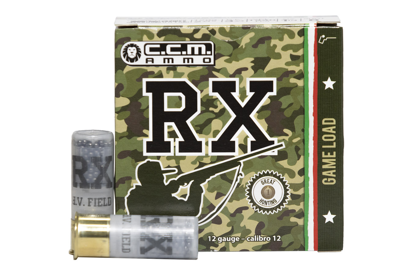 CLEVER S.R.L. AMMO 12 GAUGE 2-3/4 INCH 1-1/4OZ. 6 SHOT RX HIGH VELOCITY FIELD LOADS 25/BOX