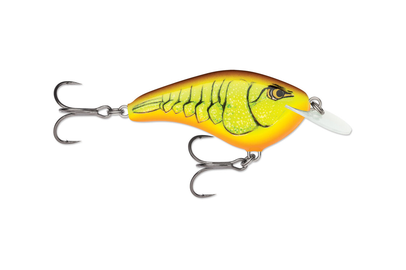 Ott's Garage Slim 06 Fishing Lure - Mossy Chartreuse Crawdad Color - View #9
