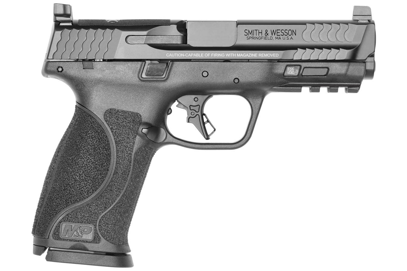 No. 8 Best Selling: SMITH AND WESSON MP 9 M2.0 OPTIC READY NTS BLK 9MM LUGER 4.25 INCH 17 RND