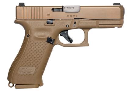 GLOCK 19X 9MM FULL-SIZE FDE PISTOL WITH THREE MAGAZINES (MADE IN USA)