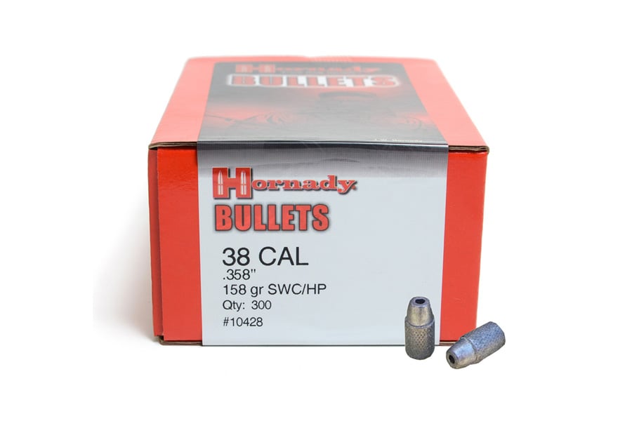 HORNADY 38 CAL .358 158 GR LRN