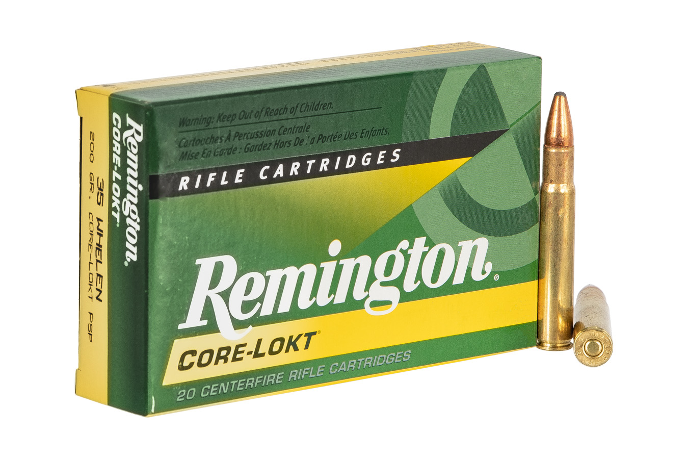 Remington 35 Whelen 200 Grain Soft Point Core-Lokt 20/Box