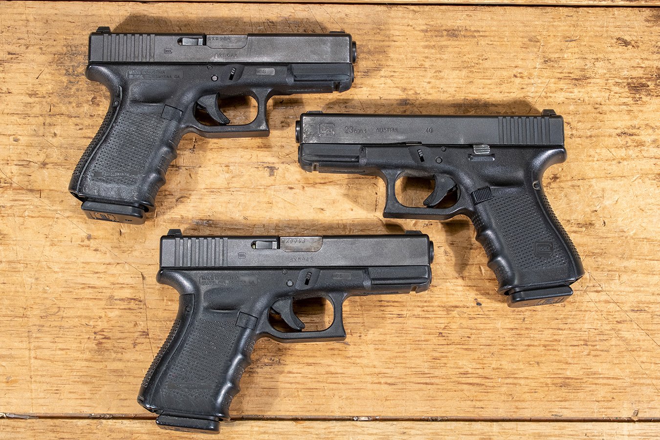Glock 23 Gen4 40 S&W Police Trade-ins (Fair Condition)