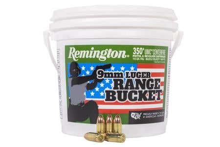 9MM 115 GR FMJ 350 ROUNDS IN RANGE BUCKET