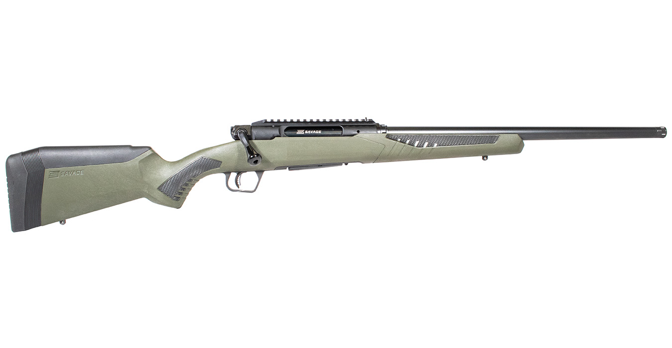 SAVAGE INPULSE HOG HUNTER 6.5 CREEDMOOR BOLT ACTION RIFLE WITH 20 INCH BARREL AND OD G