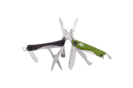 DIME MICRO TOOL, GREEN, CLAM PACK