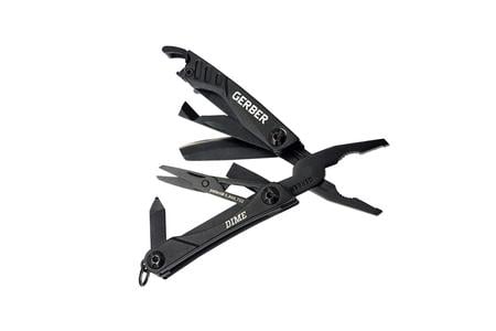 DIME MICRO TOOL, BLACK, CLAM PACK