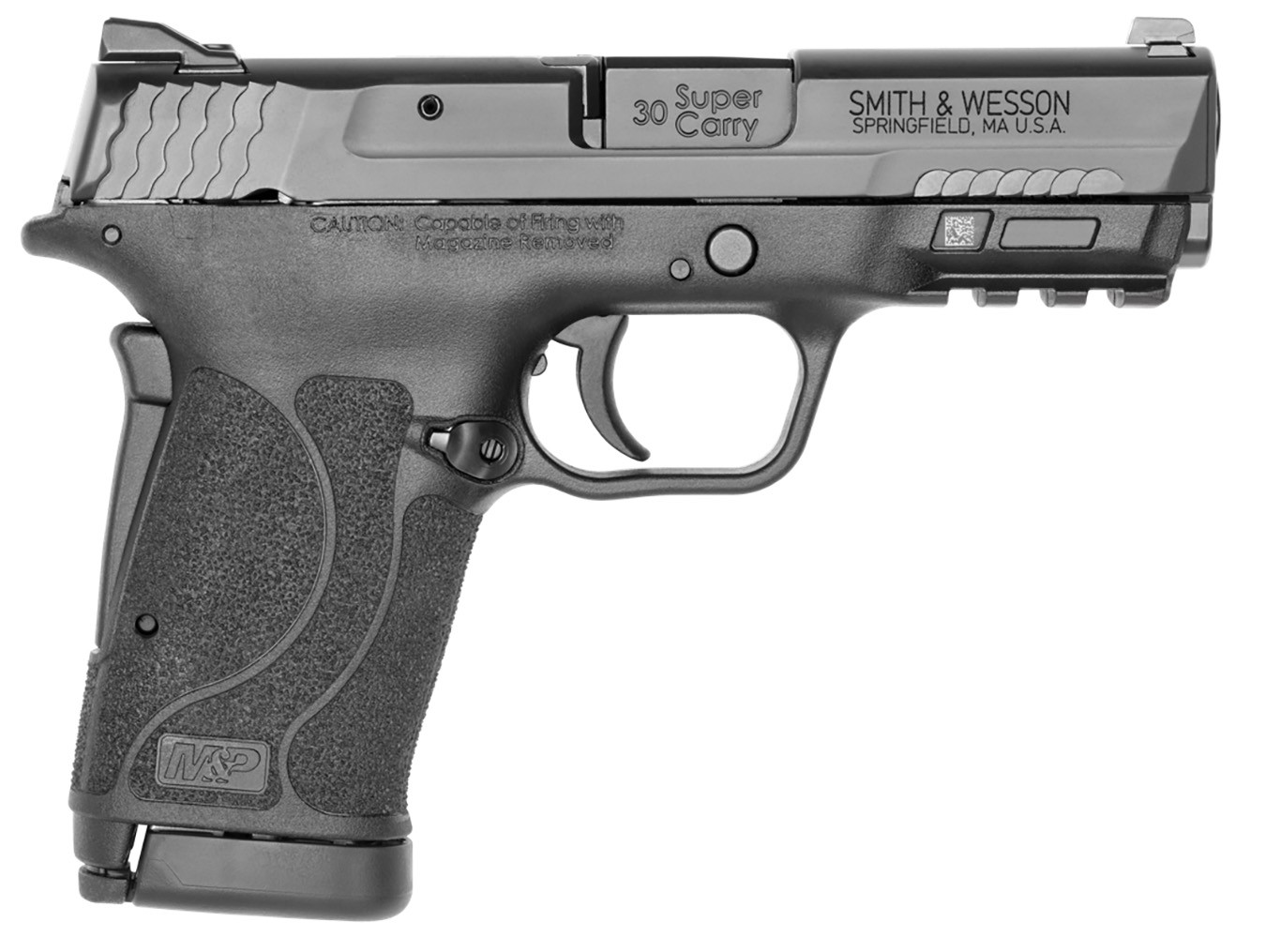 No. 15 Best Selling: SMITH AND WESSON MP SHIELD EZ NO THUMB SAFETY, BLK 30 SUPER CARRY 3.675IN 10RND