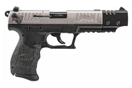 WALTHER P22 Target 22LR Nickel Rimfire Pistol (CA Approved)