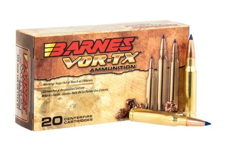 BARNES BULLETS INC 308 WIn 168 Gr Tipped TSX Boat-Tail VOR-TX 20/Box