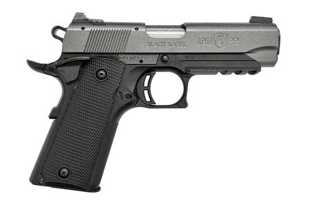 1911-22 BLACK LABEL TUNGSTEN CMPT W RAIL 22LR