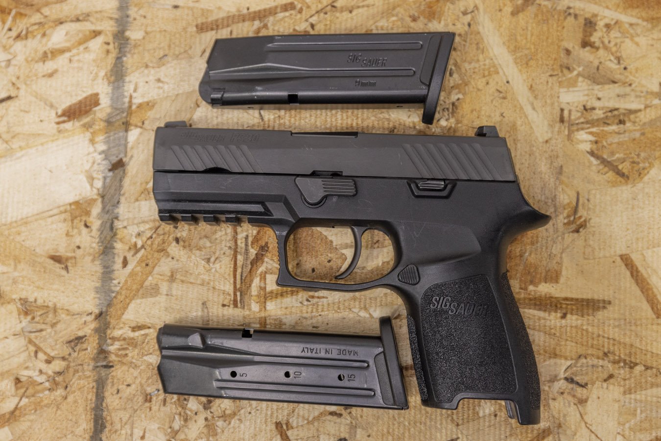 Sig Sauer P320 9mm Police Trade-In Pistol (Good)