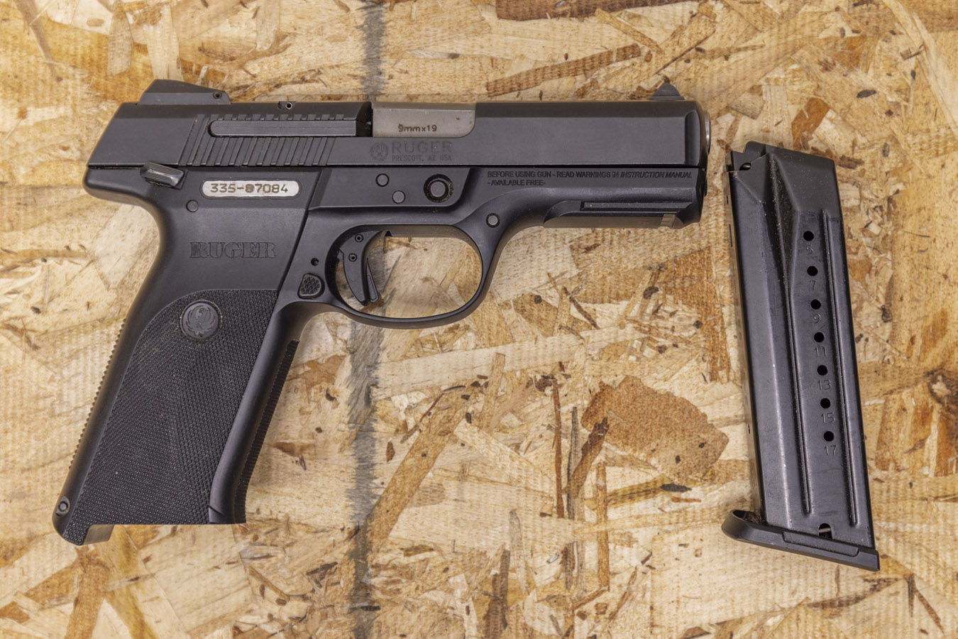 Ruger SR9 9mm Police Trade-In Pistol