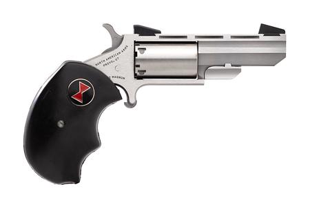 NORTH AMERICAN ARMS BLACK WIDOW 22WMR MINI-REVOLVER WITH 22LR CONVERSION CYLINDER