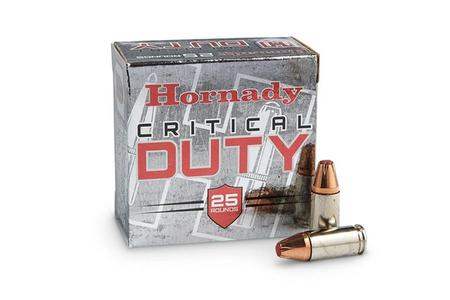 HORNADY 9mm Luger +P 124 gr FlexLock Critical Duty 25/Box