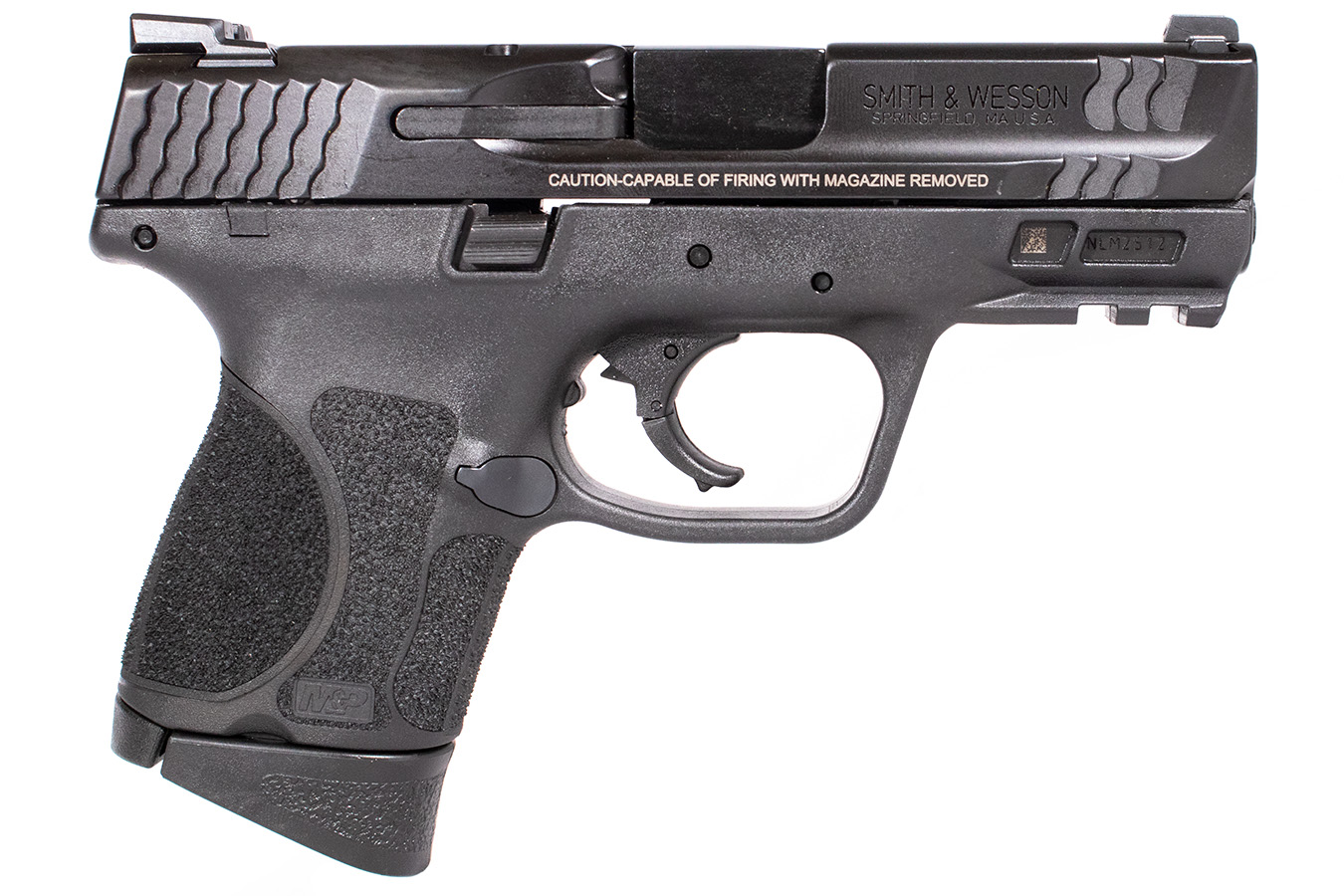 SMITH AND WESSON MP9 M2.0 COMPACT 9MM SEMI-AUTO PISTOL WITH NO THUMB SAFETY (LE)