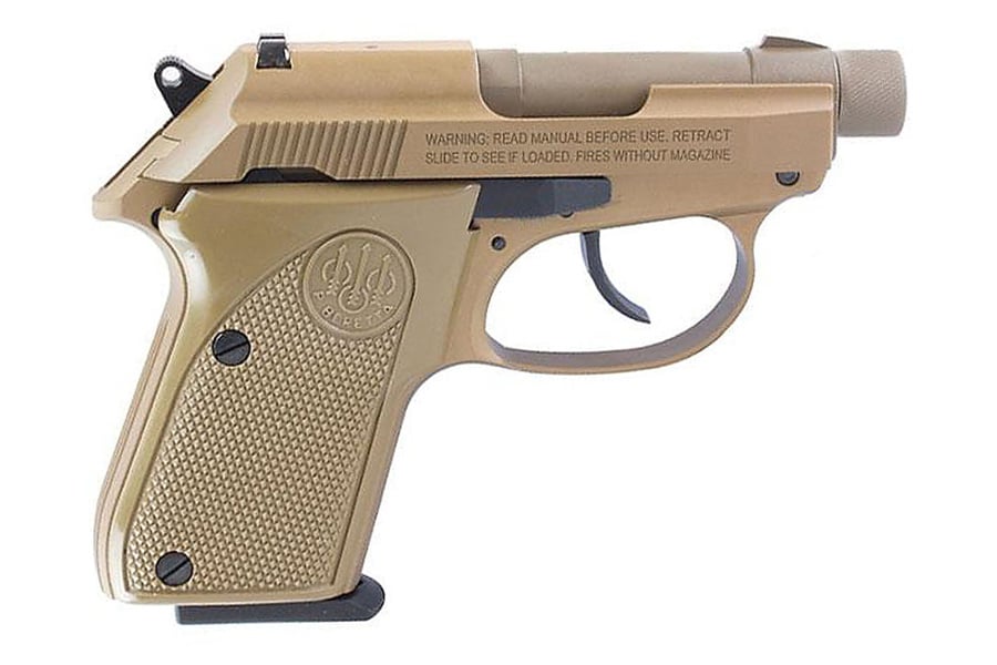 BERETTA 3032 TOMCAT FDE THREADED BARREL 32ACP 7RNDS