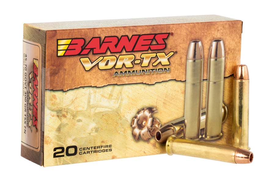 BARNES VOR-TX 45/70 300GR TSX FLAT NOSE 20RNDS