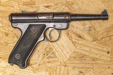 RUGER MK II .22 LR Police Trade-In Pistol (Mag Not Included)