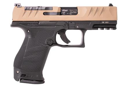 WALTHER PDP Compact 9mm Optic Ready Pistol with FDE Slide and 4 Inch Barrel