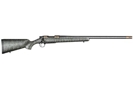 CHRISTENSEN ARMS Ridgeline 6.5 Creedmoor Bolt-Action Rifle with Green Stock with Black and Tan Webbing