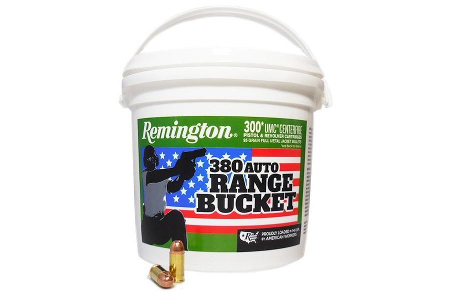 REMINGTON 380 AUTO 95GR FMJ BUCKET