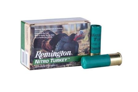 REMINGTON 12 Gauge 3 Inch 4 Shot Lead Shotshells Nitro Turkey 10/Box