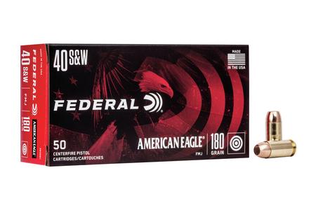 FEDERAL AMMUNITION 40 SW 180 gr FMJ 50/Box