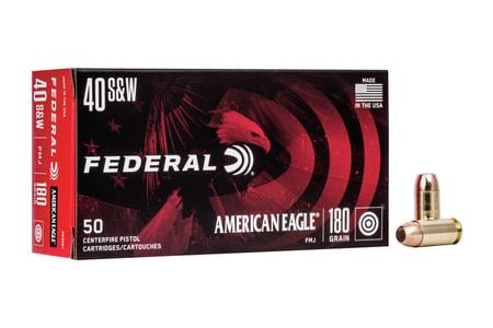 FEDERAL AMMUNITION 40 SW 180 gr FMJ 50/Box