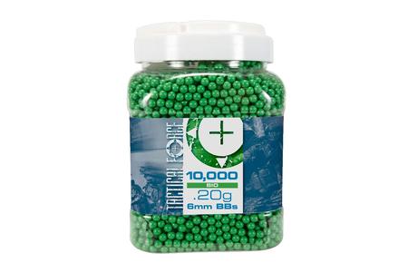 TACTICAL FORCE BIO .20 GRAM GREEN 10000CT 