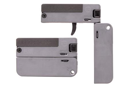 TRAILBLAZER FIREARMS LIFECARD .22LR POLYMER HANDLE SNIPER GREY 